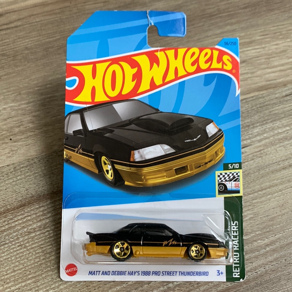 Hot Wheels Matt Debbie Hays Ford 1988 Pro Street Thunderbird Hotwheels Car New